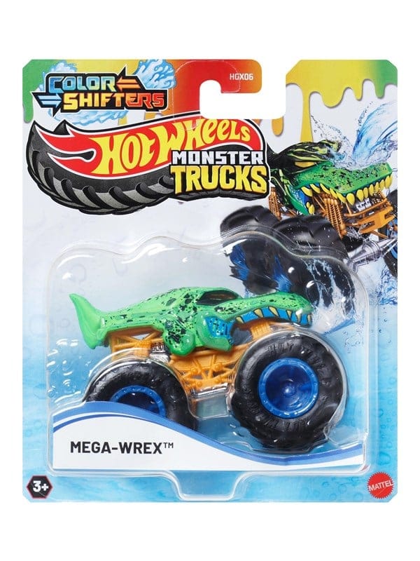 Hot Wheels Monster Trucks Colour Shifters Mega-Wrex Vehicle