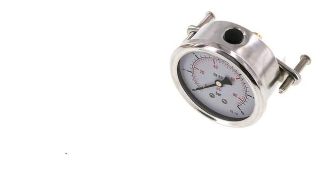 Glycerin-Manometer G1/4 Anschluss hinten 0 bis 6 bar 63mm