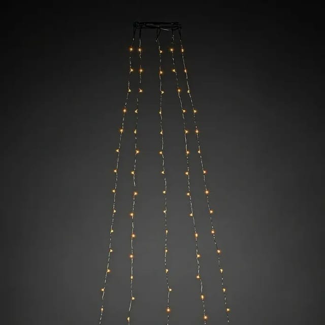 Konstsmide LED-Lichterkette Baummantel (Innen, Lichtfarbe: Bernstein, Anzahl Leuchtmittel: 240 Stk., Netzbetrieben)