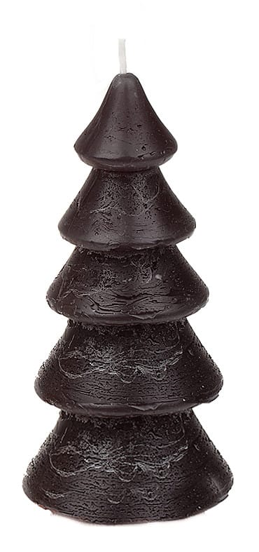 Steinhart Kerze Tannenbaum Fred Ø 6,7 x 14,1 cm anthrazit