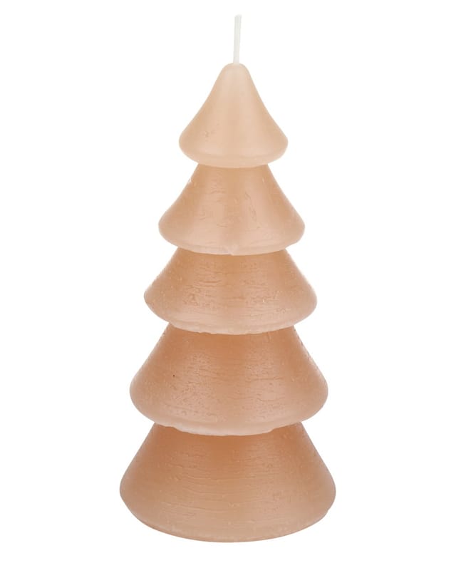 Steinhart Kerze Tannenbaum Fred Ø 6,7 x 14,1 cm puder