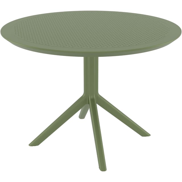 CLP Tisch Sky rund 105 cm Farbe: oliv