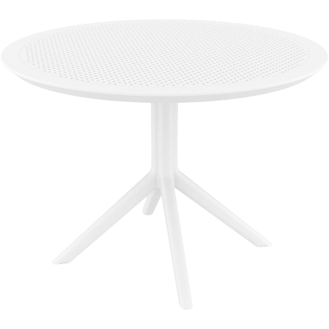 CLP Tisch Sky rund 105 cm Farbe: weiß