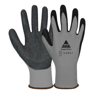 Hase Superflex Grey Montagehandschuh aus Polyester Größe 6