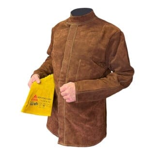Hase Schweißerjacke York Brown Größe M
