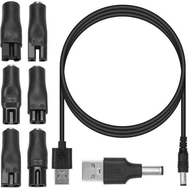 7er-pack Universelle 5v-usb-ladekabel Für Verschiedene Marken Und Geräte, Kompatibel Mit Luftreinigern Und Tischlampen
