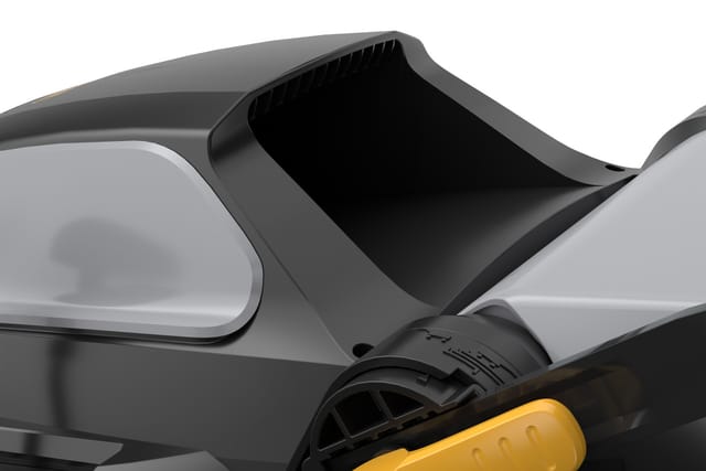 Alpina Al1 34 E Elektro-rasenmäher, 1200 W, 34 Cm – Fangkorb 35 L, 6-stufen Einstellung – Für Rasenflächen Bis 300 M²