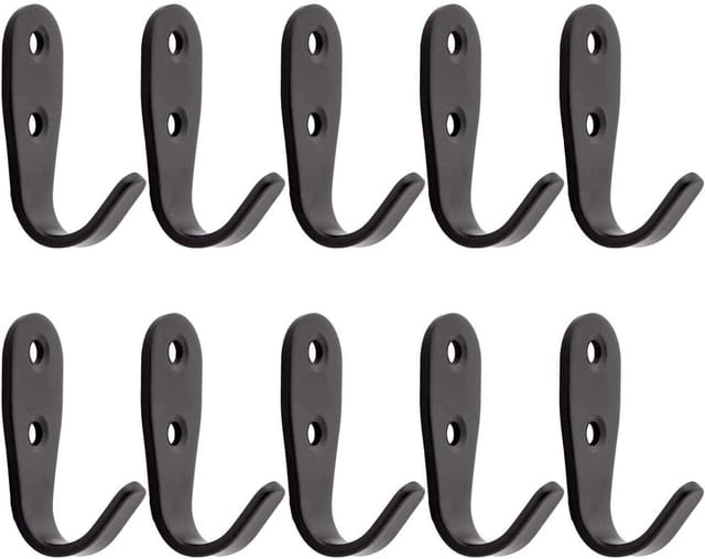 10 Stück Robuste Wandhaken, Edelstahl-schraubhaken