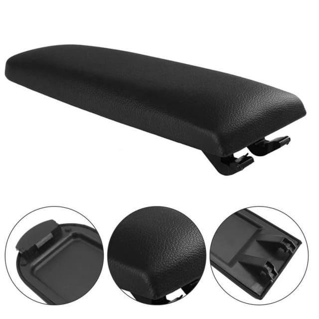 Armlehnenabdeckung Für Vw Golf 4, Bora, Beetle, Polo, Passat, Jetta Mit Schwarzem Lederbezug.