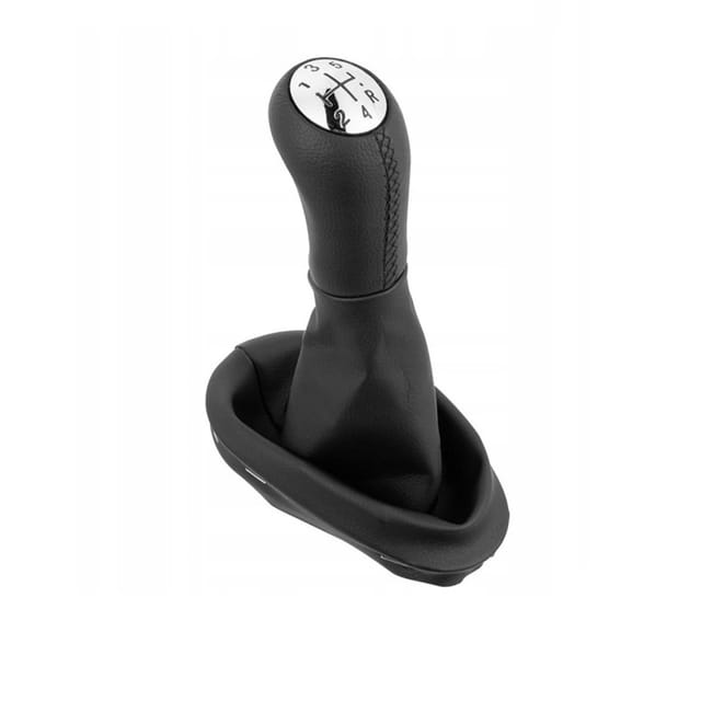 Schaltknauf Mit Lederbalg/lederhülle Für Renault Clio 2, Megane 2, Kangoo, Scenic 2, Stepway, Dacia Logan 1, Sande