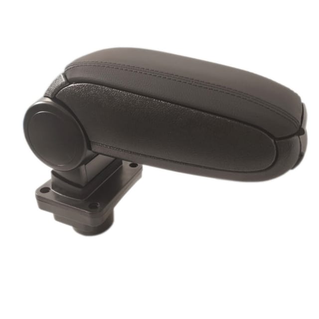 Neue Mittelarmlehne/armlehnenbox Für Skoda Fabia Mk1 (1999–2007) Mit Schwarzem Lederbezug