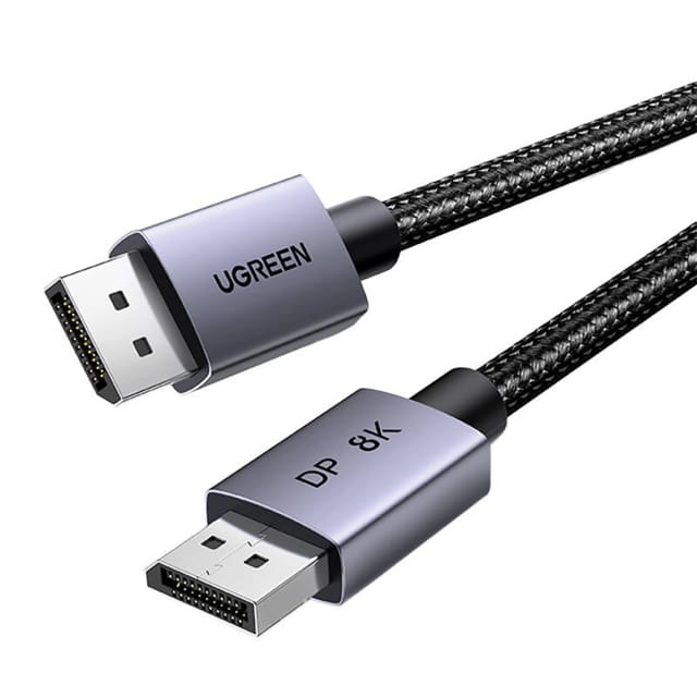 Ugreen Dp120 Displayport 1.4 Kabel 3m - Schwarz