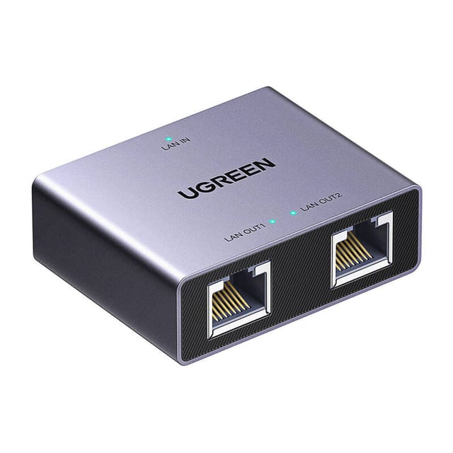 Ugreen Nw301 Ethernet-splitter-adapter (1x2)