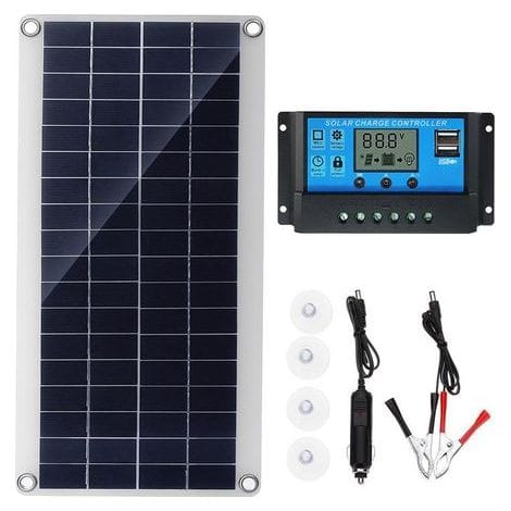 300-w-12-v-solarpanel – Set Mit 20-a-laderegler – Polykristallines Silizium – Für Camping, Yachting Und Außenbeleuchtung