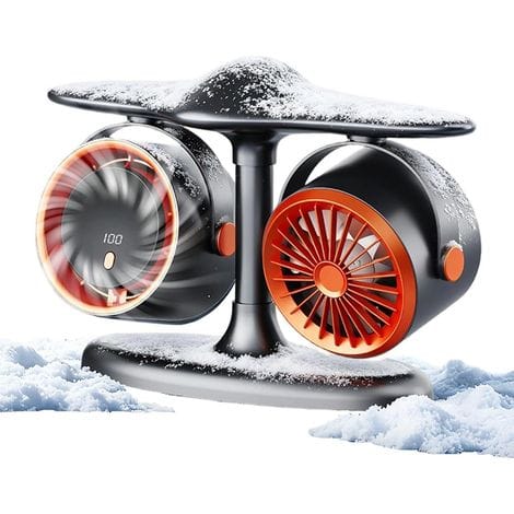 Leiser Usb-tischventilator, 5 Geschwindigkeitsstufen, Einstellbare Lüftergeschwindigkeit, Elegantes Flugzeugdesign Für Zuhause Oder Büro