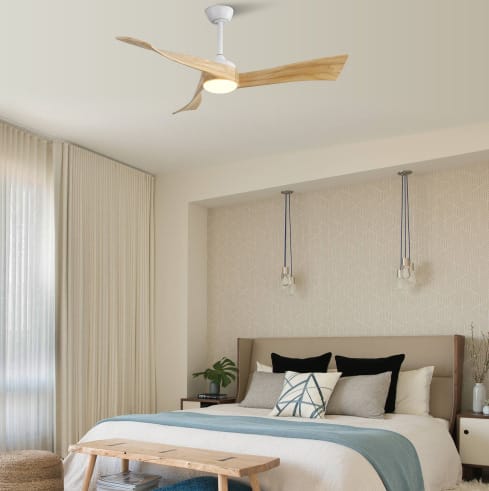 Deckenventilator 132 Cm Dc, Fernbedienung, 6 Stufen, Timer, Umkehrfunktion