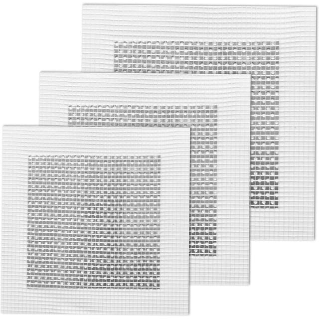 6 Stück Aluminium-wandreparaturflicken, Selbstklebende Wandreparaturflicken, 4/6/8 Zoll Maschenweite