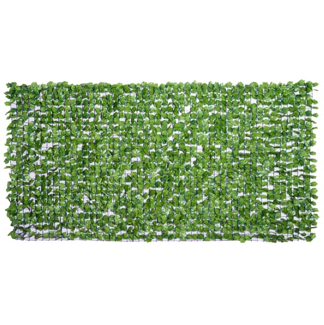 Künstliche Hecke Hellgrün 300 X 150 Cm Als Sichtschutz