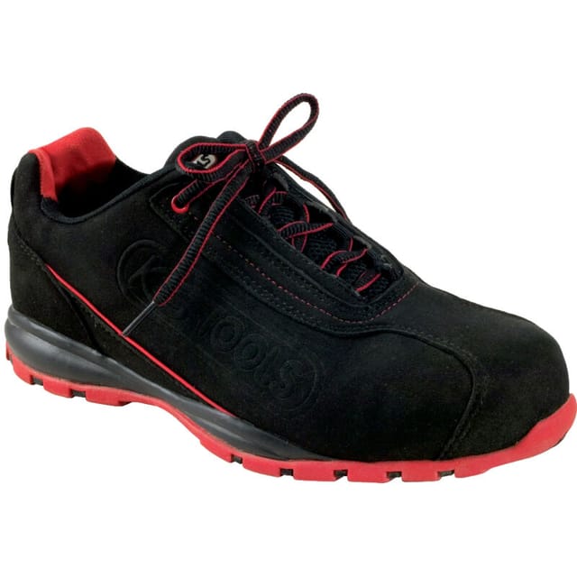 Sicherheitsschuhe Niedrig Modell 10.05 - Schwarz/rot 40