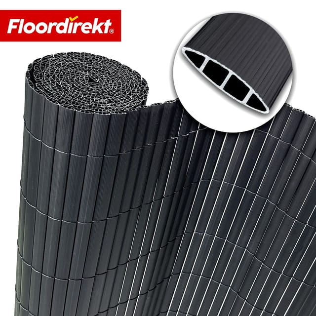 Sichtschutzzaun Pvc Grau 150 X 300 Cm