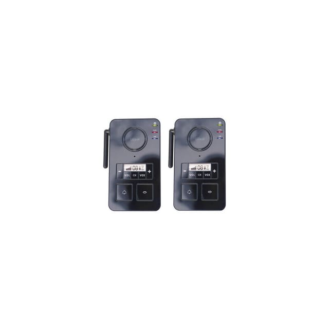 M-e Gmbh M-e Modern-electronics Fs 2.1 Gegensprechanlage Funk 446mhz 2000m Schwarz