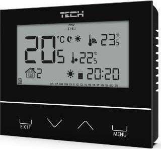 Tech St-292 V2 Thermostat Schwarz Präzise Heizungssteuerung