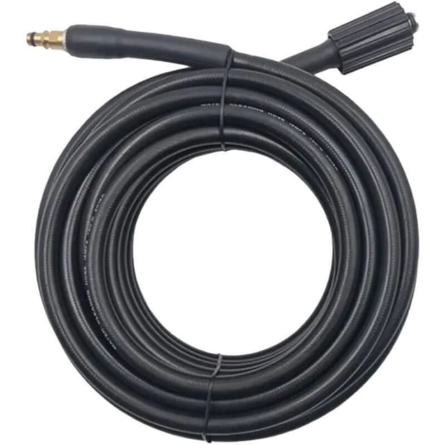 Fliti 6 M Flexibler Hochdruckschlauch, Kompatibel Mit Kärcher K2 Bis K7 – Pvc-verstärkt, Metallanschlüsse, Uv-beständig