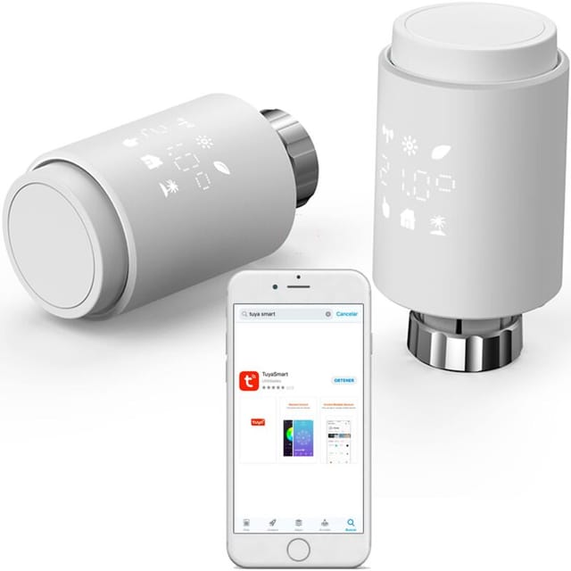 Fliti Programmierbarer Smart-thermostat Für Warmwasserheizkörper – Kompatibel Mit Alexa Und Google Assistant – Energiesparend