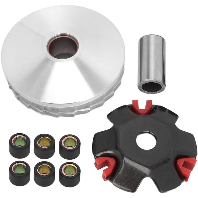 Fliti Hochleistungs-variator-kit Für Gy6 50cc Und 139qmb Motoren – Verbesserte Wärmeableitung, Leichte Ersatzteile Aus Aluminiumlegierung