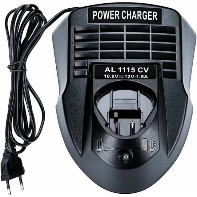 Fliti 10,8v/12v 1,5a Lithium-ionen-ladegerät Für Bosch Bohrmaschinen Und Schraubendreher – Modell Al1115cv, Kompatibel Mit Bc430, Bc330, Bat411, Bat412a