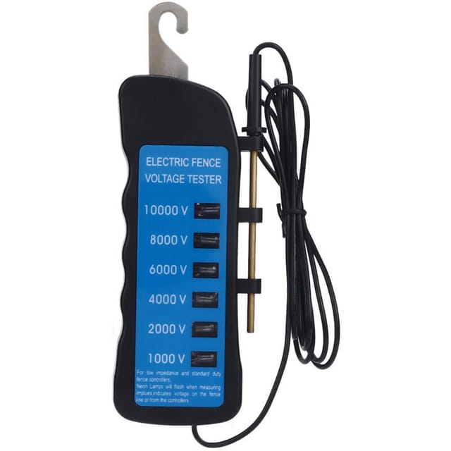 Fliti Wasserdichter Elektrozaun-tester – Professionelles Multimeter Für Elektrozäune, Großer Messbereich, Für Den Außenbereich