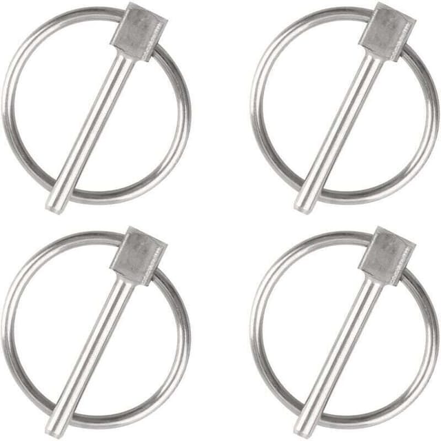 Fliti Sicherheitsstift Aus Edelstahl 304 – 4er-pack, Durchmesser 3 Mm × Länge 25 Mm, Für Robuste Verriegelung