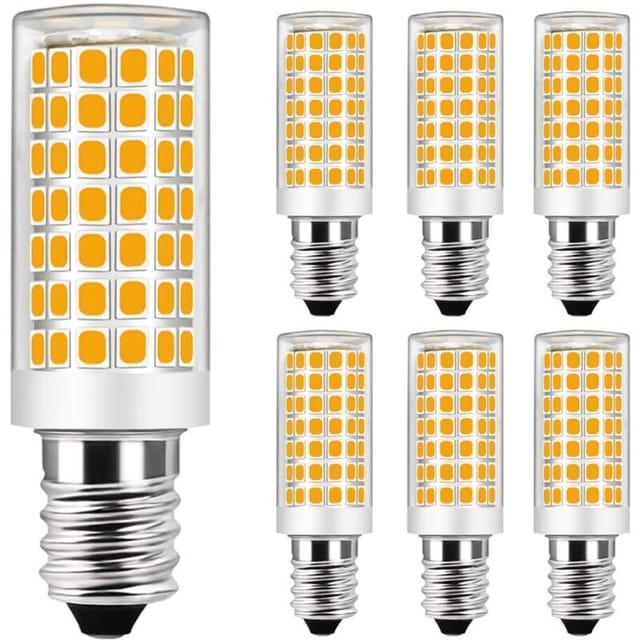 Fliti E14 9w Led-lampen (entspricht 75w Halogenlampe), 6er-pack, Warmweiß 3000k, Nicht Dimmbar, 220–240v