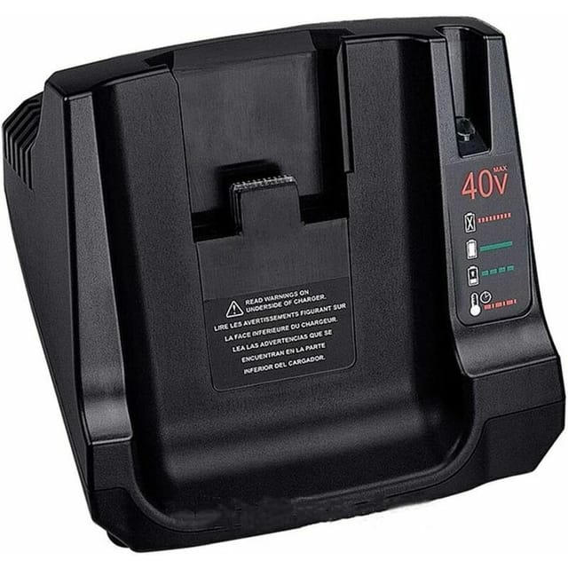 Fliti 40v Akkuladegerät Für Black & Decker Lcs36/lcs40 Werkzeuge – Schnellladung 60 Min. – Led-anzeige – Kompatibel Mit Lithium-ionen-akkus