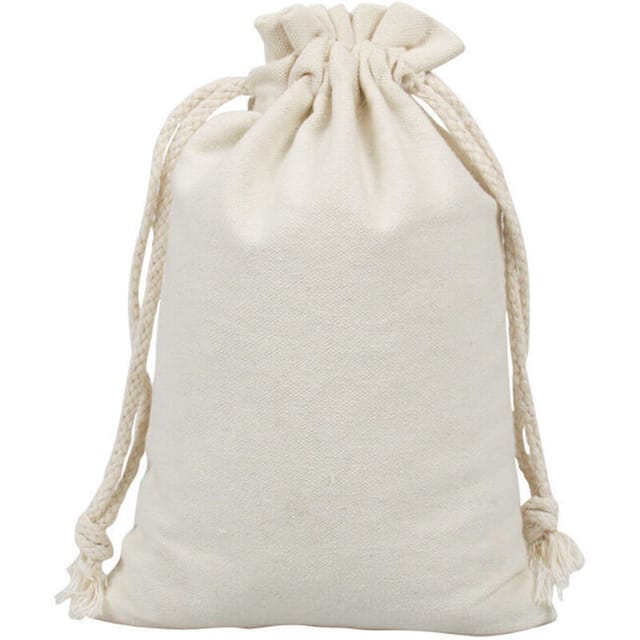 Fliti Wiederverwendbare Beutel Aus Bio-baumwolle – 20 Stück, 13 X 18 Cm, Mit Kordelzug, Ideal Für Schmuck, Kaffee Oder Geschenke