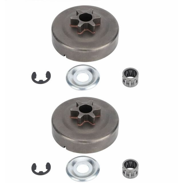 Fliti Kettensägen-kupplungstrommelritzel – 2er-packung, Kompatibel Mit Stihl 017/018/021/023/025/ms170 Bis Ms250 – Teilenummer 11236402003