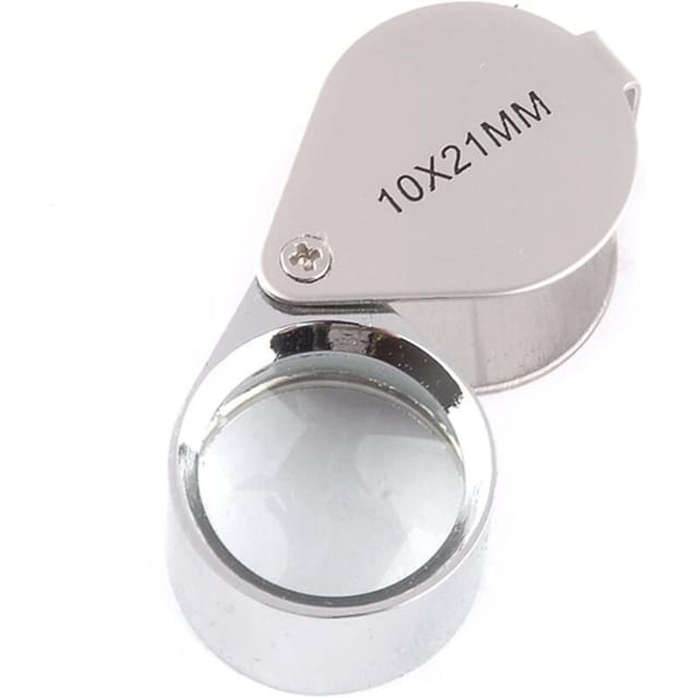 Fliti Professionelle 10-fache Uhrmacherlupe – Präzisionslinse Mit 21 Mm Durchmesser, Monokular, Einzeln Erhältlich Für Juweliere Und Uhrmacher