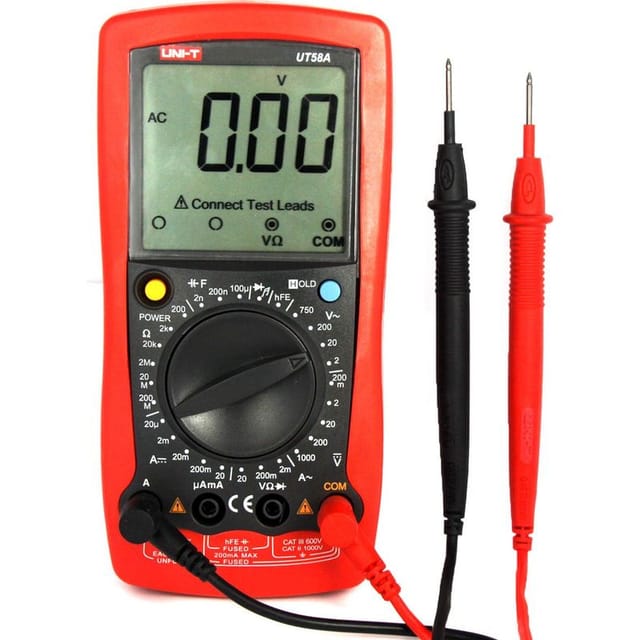Fliti Hochpräzisions-digitalmultimeter Mit Automatischer Umschaltung – Hydraulik & Elektrotechnik – Klares Lcd-display