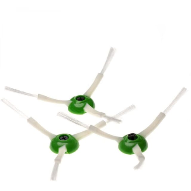 Fliti 3er-pack Runde Seitenbürsten, Kompatibel Mit Roomba E5/e6/e7/i7/i7+/i7 Plus – Hohe Widerstandsfähigkeit, Einfacher Austausch