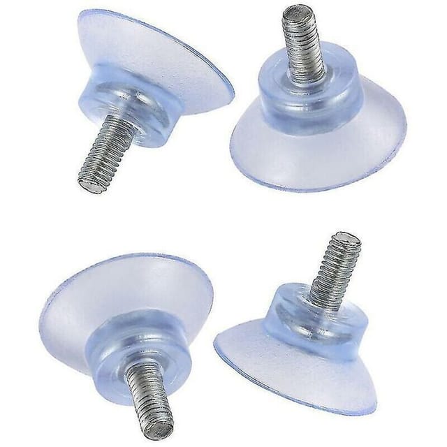 Fliti Transparente Pvc-saugnäpfe Für Verglasungen – 35 Mm, 14 Kg Tragkraft, 12er-pack, Bohrfreie Montage