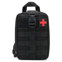 Flitit Ifak Taktisches Erste-hilfe-set – Wasserdichte Tasche 25 X 15 X 11 Cm Mit Verstärkten Gurten Und Elastischen Taschen