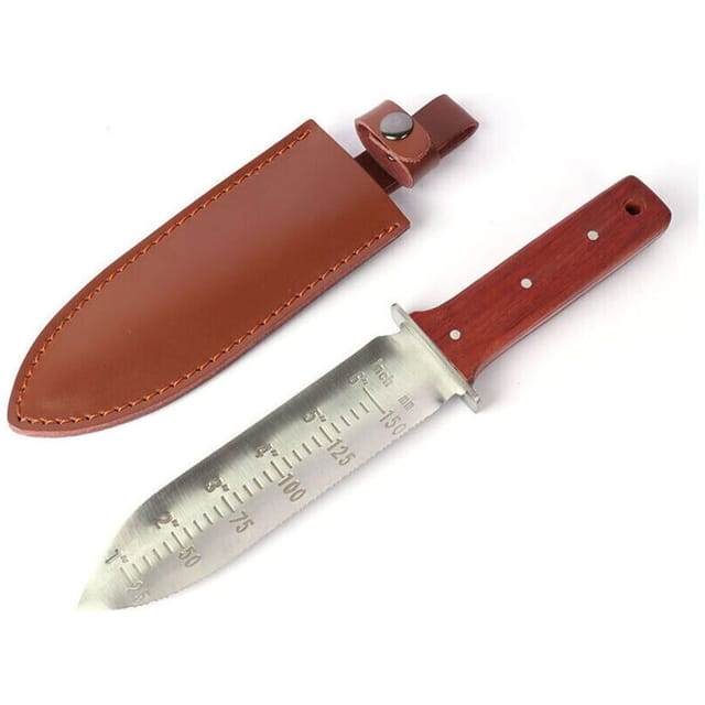 Fliti Profi-gartenmesser – 18 Cm Lange Klinge Aus Edelstahl – Ideal Zum Jäten, Pflanzen Und Für Die Landschaftsgestaltung