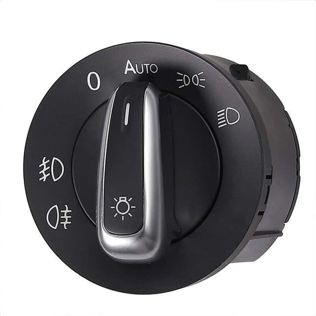 Fliti Lichtschalter 5nd941431b - 10-polig Für Vw Golf, Eos, Scirocco, Tiguan, Touran, Caddy Und Passat