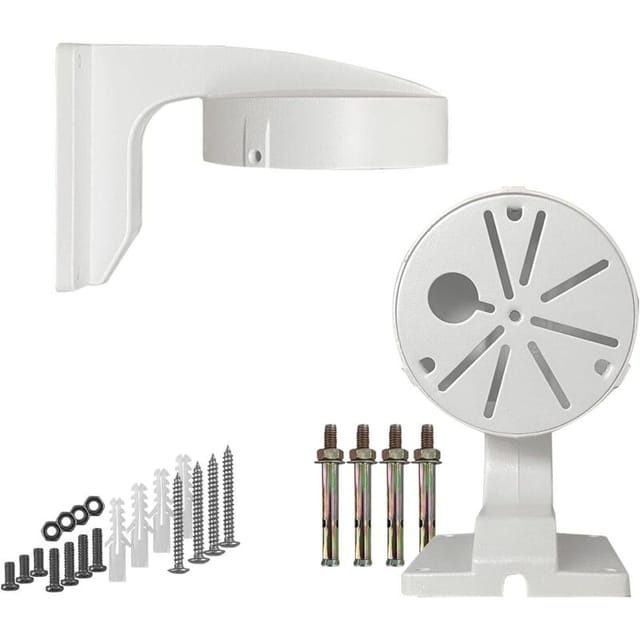 Fliti Halterung Für Anschlusskästen Für Sicherheitskameras – Pulverbeschichteter Kabelmanagementkasten Aus Metall, Kompatibel Mit Ip-cctv-dome-kameras