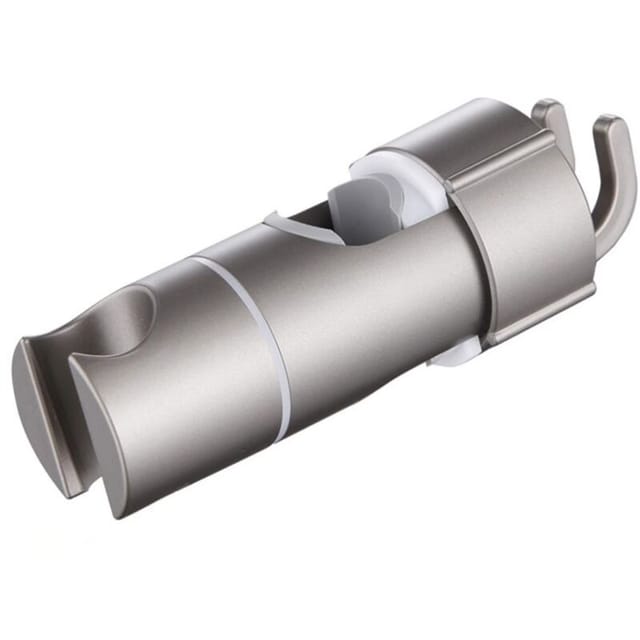 Fliti Wandhalterung Für Duschkopf, Verchromt, Verstellbarer Durchmesser 16–27 Mm, Oberfläche In Metallic-grau