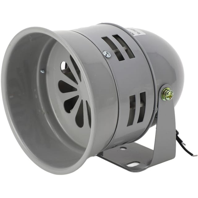 Fliti Industrie-alarmsirene 120 Db – 40 W, Gehäuse Aus Gusseisen, 220 V Ac, Für Brandmeldeanlagen Und Elektronische Bauteile