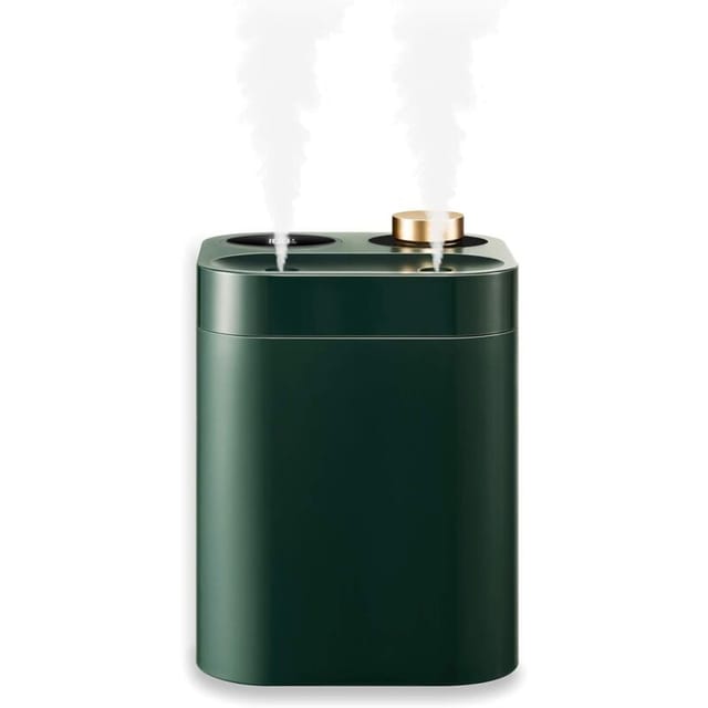 Fliti Kabelloser Luftbefeuchter Mit 5 Leisen Modi Und Led-anzeige   – 800-ml-wassertank, Grün, Ideal Für Schlafzimmer Oder Büro