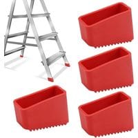 Fliti4 Universal-gummifüße Für Leitern – 50 X 20 Mm Anti-rutsch-spitzen Für Klappleitern, 4er-pack