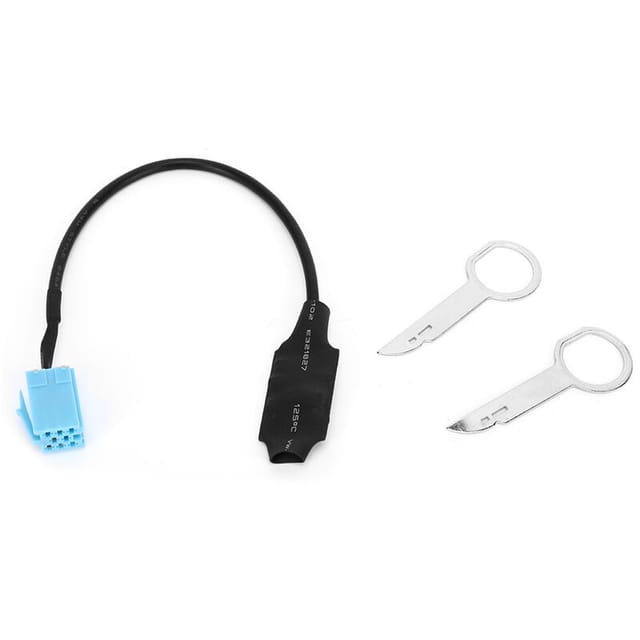 Fliti Bluetooth-autoradioadapter – Kompatibel Mit Alfa Romeo Giulietta Und Brera (2005–2016), 3,5-mm-klinkenstecker, Einfache Installation
