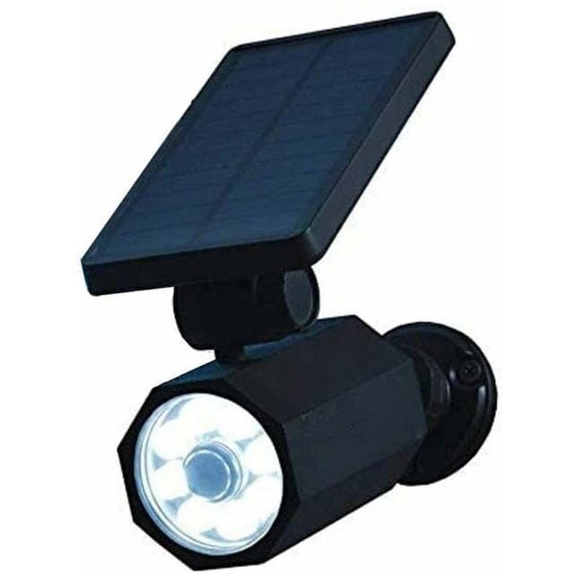 Flitispot Bionic Spotlight Deluxe Solar-außenstrahler Mit Bewegungssensor, 7,6 M, Wasserdicht Und Frostbeständig, Schwarz